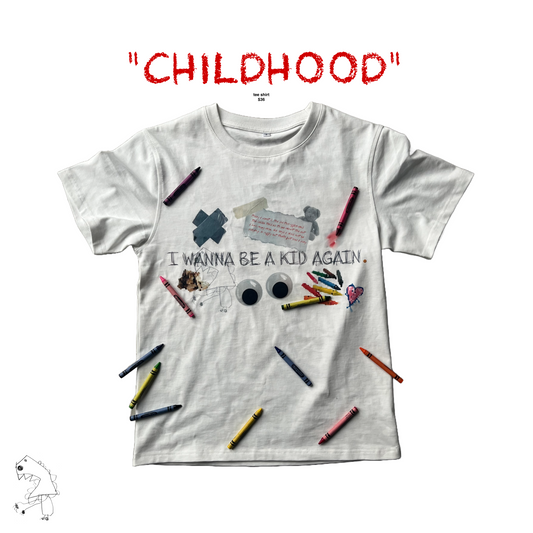 "CHILDHOOD" tee shirt